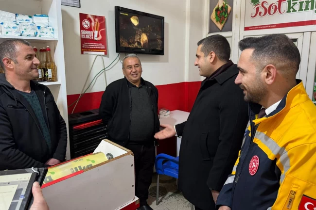 Batman Kozluk'ta esnaflara tütün ürünlerinin zararları anlatıldı