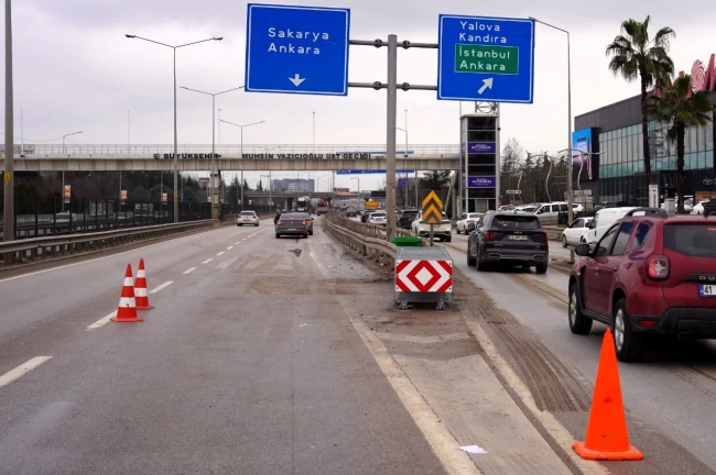 Kocaeli'de trafik güvenliği için 6 noktaya çarpışma yastığı