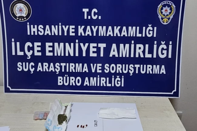 Afyonkarahisar'da çok sayıda madde ele geçirildi