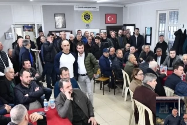 Edirne'de Minibüsçüler Kooperatifi'nde Konukçu güven tazeledi
