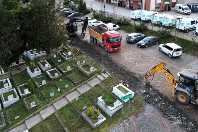 Kocaeli Kent Mezarlığı'nda su sorununa kalıcı çözüm