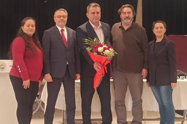 BTTDD Keşan Şubesi'nde Müftüoğlu yeniden başkan seçildi
