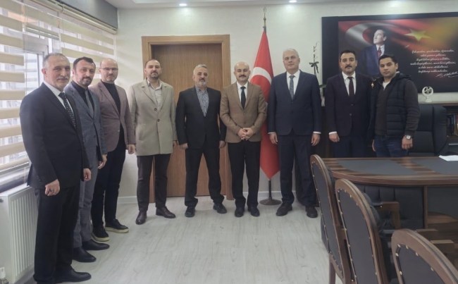 Eğitim-Bir-Sen’den İlçe Milli Eğitim Müdürü Harun Akgül’e Ziyaret