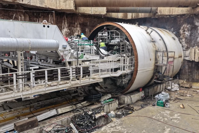 Körfezray'da çalışmalar 4 TBM ile hız kazandı