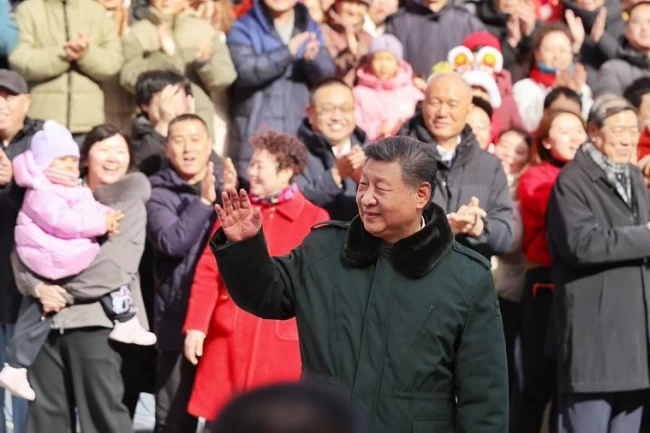 CGTN: Başkan Xi'nin Bahar Bayramı ziyareti, Çin'in halka verdiği önemi gözler önüne seriyor