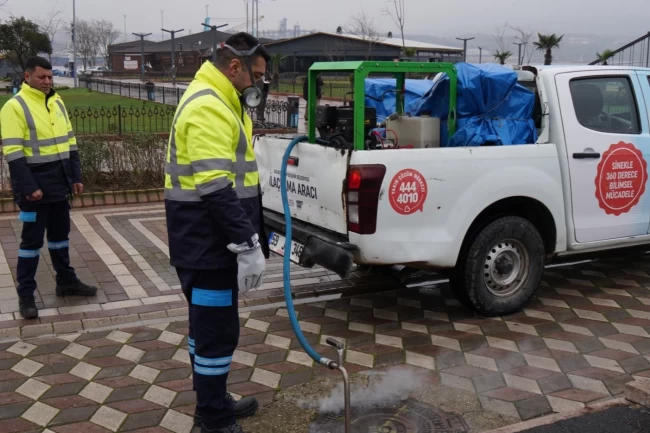 Balıkesir'de halk sağlığı için kışlak mücadelesi