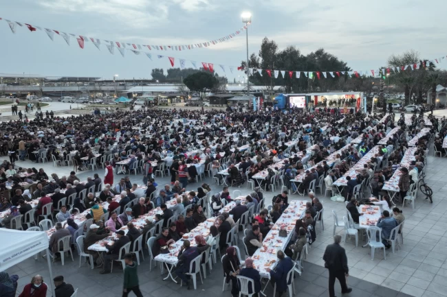 Manisa'da 160 bin kişilik bereket sofrası kurulacak