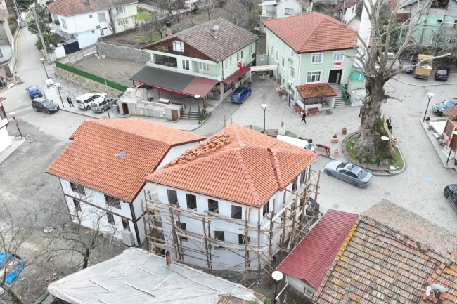 Tarihi yapı Büyükşehir'le gün yüzüne çıkıyor