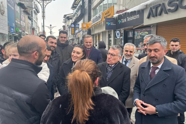 Abdullah Güler'den Ağrı'da teşkilat ve vefa buluşması
