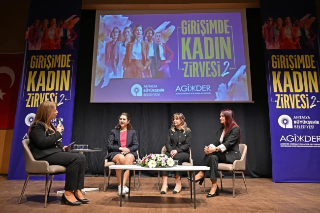 Antalya'da kadın girişimciler zirvede buluştu