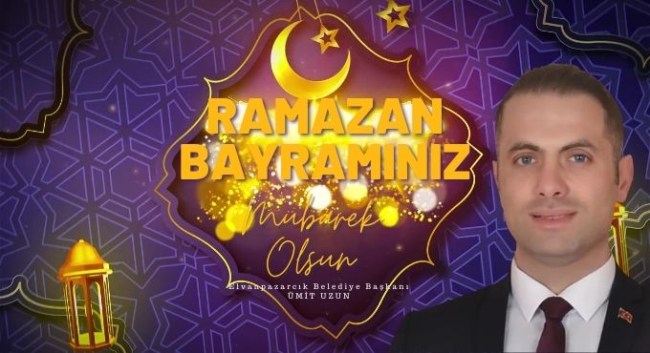 Ümit Uzun bayram tebriği