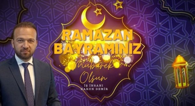 Harun Demir bayram tebriği