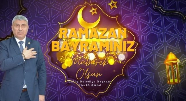 Sadık Kara bayram tebriği