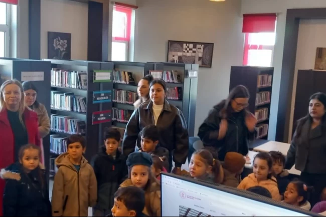 Edirne Keşan'da Kütüphane Haftası doludizgin başladı