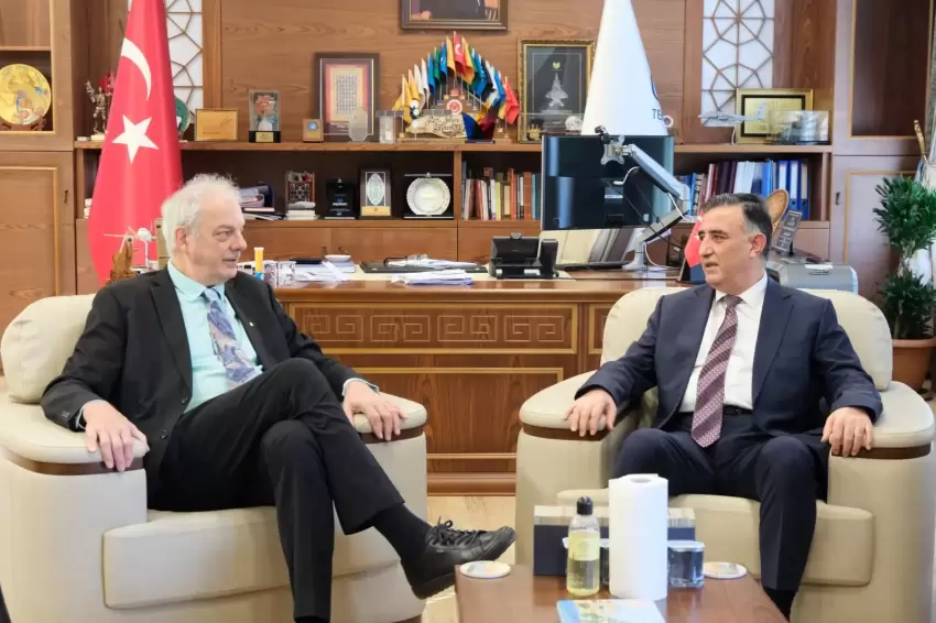 GTÜ Nobel Söyleşileri'nde Prof. Morten Meldal'ı ağırladı