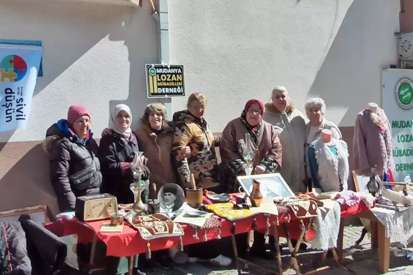 Mudanya'da 'Hatırlamak Haktır' mübadele sergisi açıldı