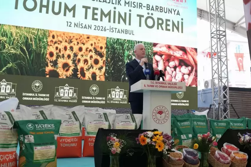 İstanbulda çiftçiye dev destek... 84 ton tohum dağıtılacak