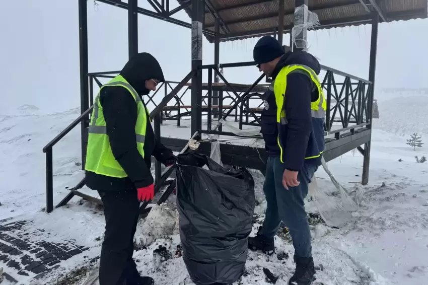 Kayseri Erciyes'in doğası Büyükşehir'le korunuyor