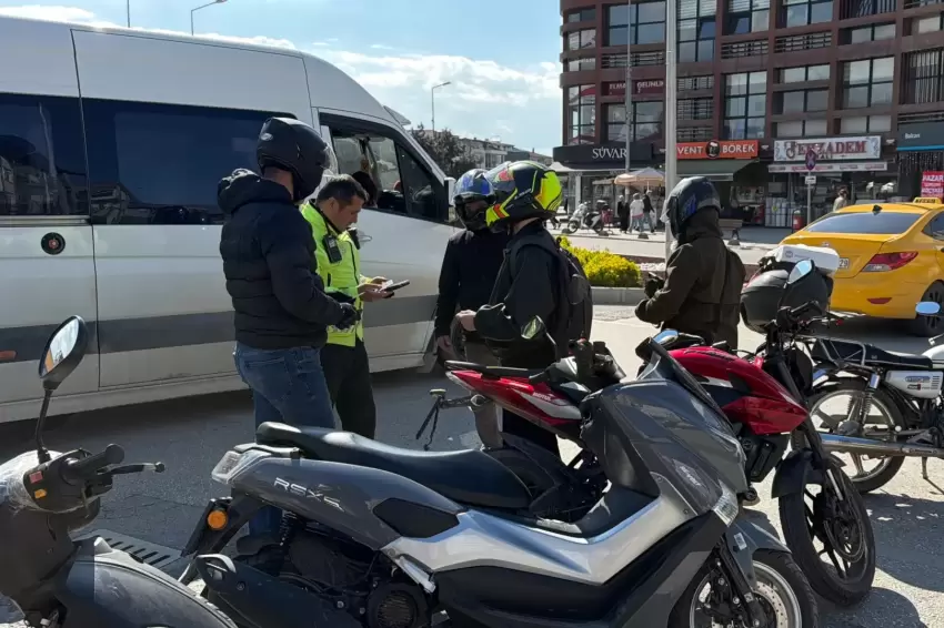 Düzce'de motosiklet denetimleri artırıldı