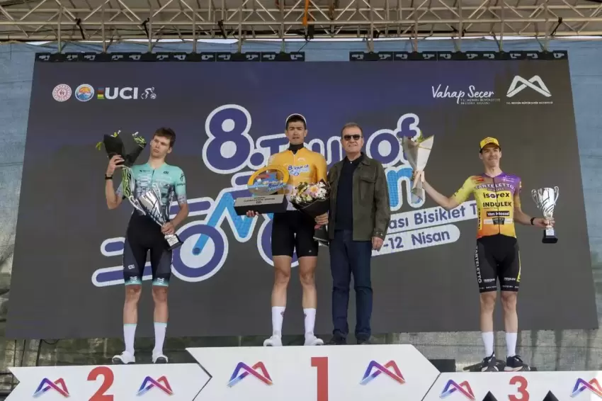 Mersin'de bisiklet turu sona erdi