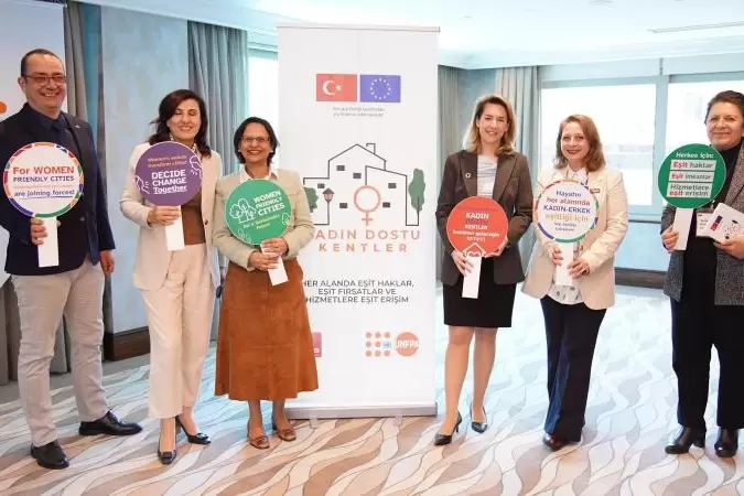Kadın dostu kentler için 25 belediye birlikte çalışıyor