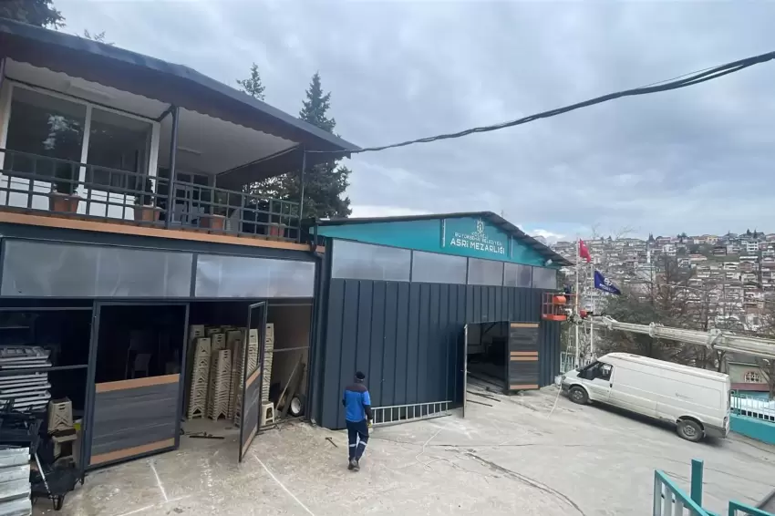 Kocaeli Büyükşehirden mezarlıklara modern dokunuş