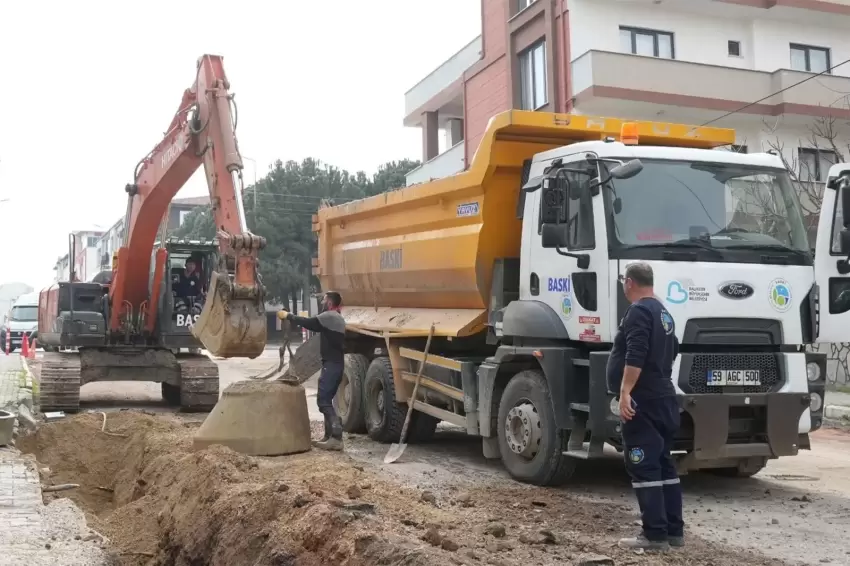 Balıkesir Toygar Mahallesinde içme suyu hattı yenilendi
