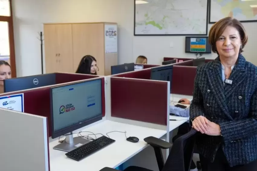 Eskişehirde Başkan Ünlüce 26 bininci çağrıyı yanıtladı