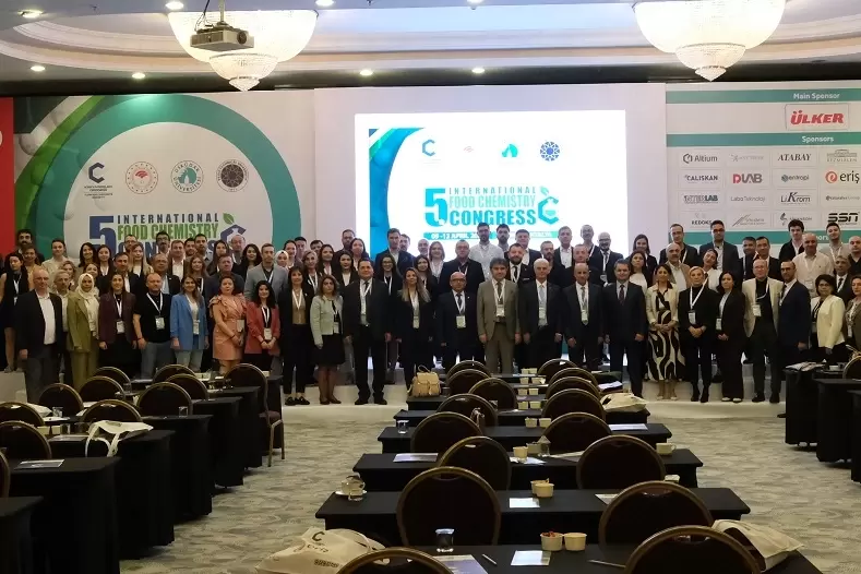 Antalyadaki 5. Uluslararası Gıda Kimyası Kongresinde akıllı teknolojiler öne çıktı