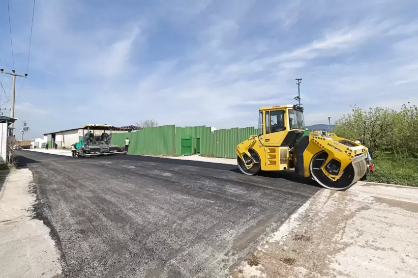 Bursa Gürsu'daki yol çalışması trafiğe nefes aldıracak