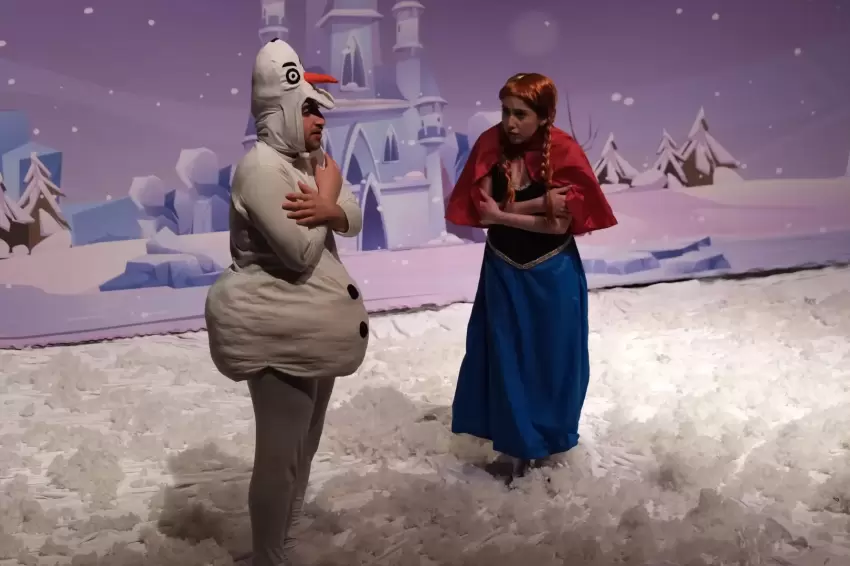 Bursa Yıldırım'da çocukların tiyatro keyfi