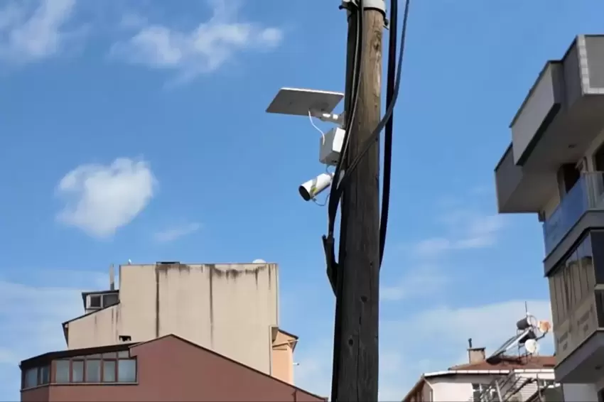 Çayırovada kaba atık noktalarına kameralı takip