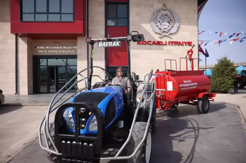 Kocaeli'de kırsalda yangın güvenliği güçlendi