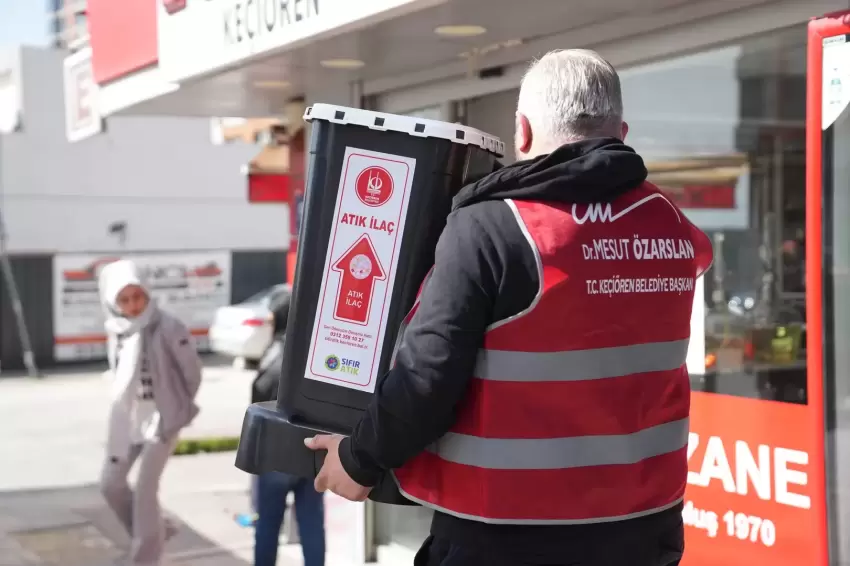 Ankara Keçiören'de doğa ve insan sağlığı korunuyor