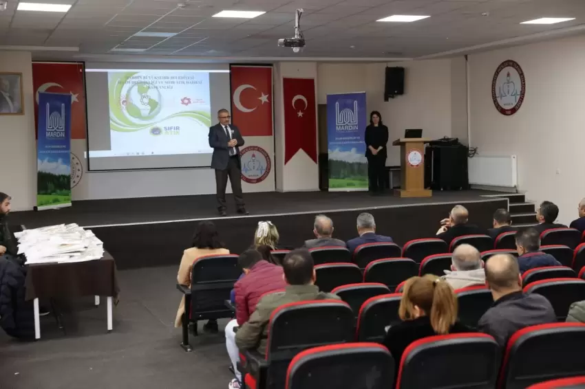 Mardinde okullara sıfır atık ve çevre eğitimi