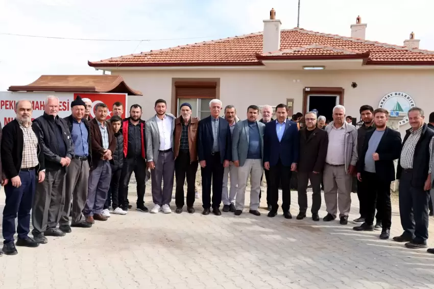 Konya Karatayda mahalle buluşmaları sürüyor