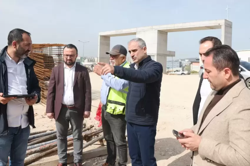 Kocaeli'de Başkan Çiftçi'den yatırımlara yakın takip