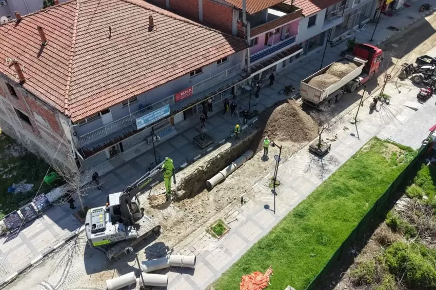 Manisa Selendiye modern altyapı hat