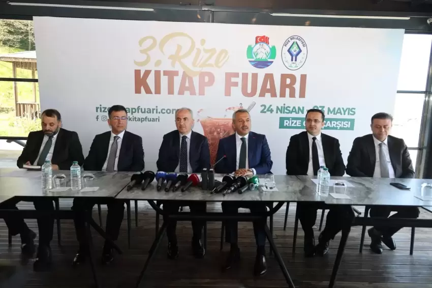 Rize 3. Kitap Fuarı kapılarını açıyor
