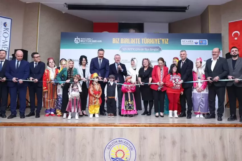 KO-MEKin üçüncü sergisi Gölcükte açıldı