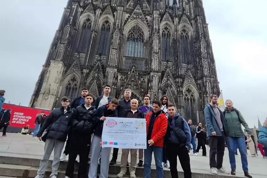 Keşanlı gençler Almanya stajında