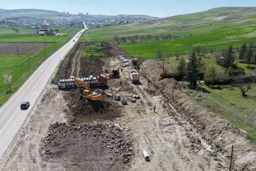 Ankara'da yeni bağlantı bulvarı çalışması başladı