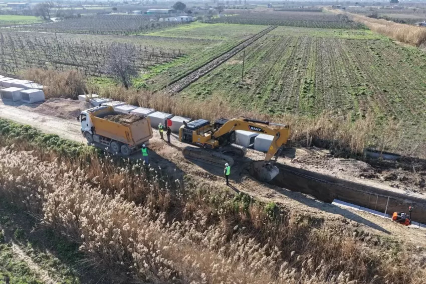 Manisa'da Akgedik TOKİ'de altyapı çilesi sona eriyor