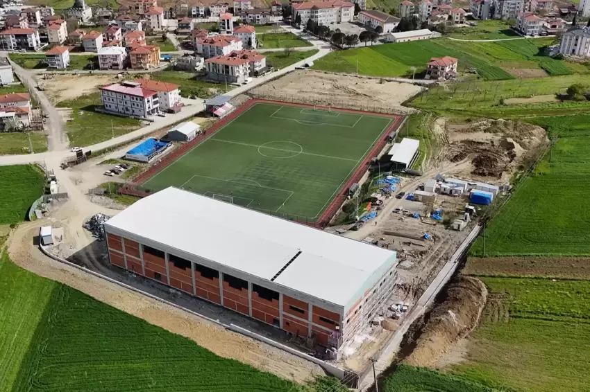 Sakarya Kaynarcada sportif tesiste sona doğru