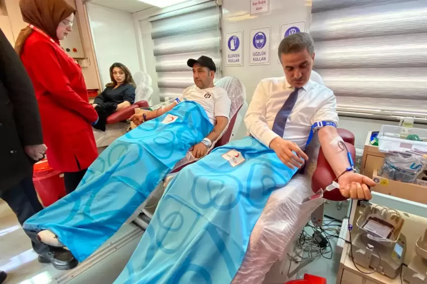 Erzurum'da kan bağışına yoğun destek