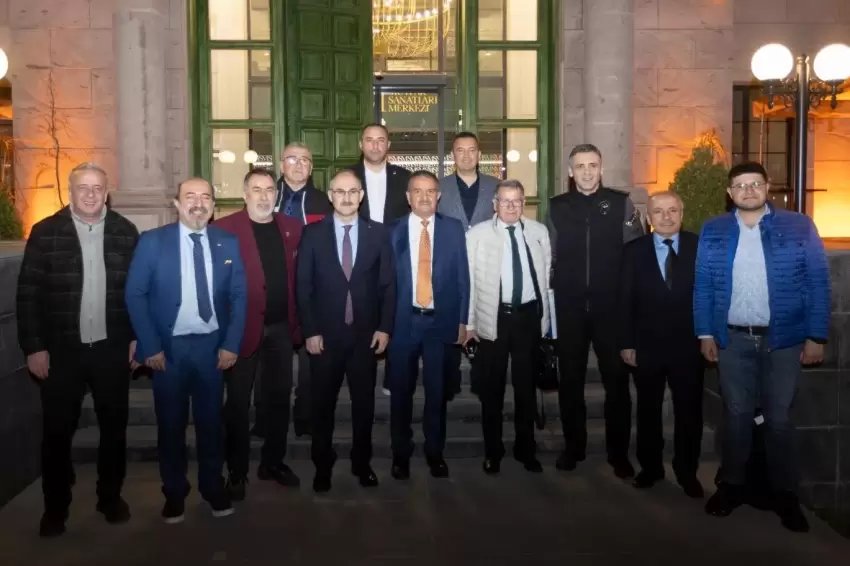 TSYD Kayserinin spor vizyonunu yerinde inceledi