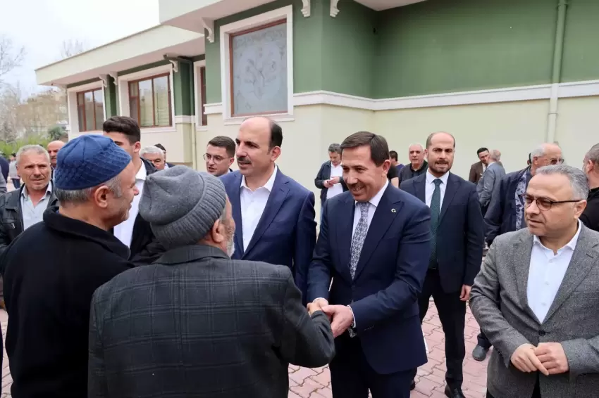 Konya'da başkanlar vatandaşla buluştu