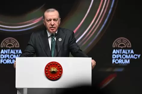 Cumhurbaşkanı Erdoğandan Antalyadan barış ve diyalog mesajı