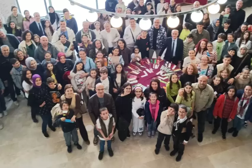 Sadettin Türkün Ortaokulunda kaybedeni olmayan yarışma
