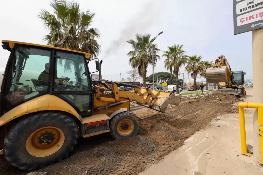 Menemen Türkelli'de su baskınlarına kalıcı çözüm